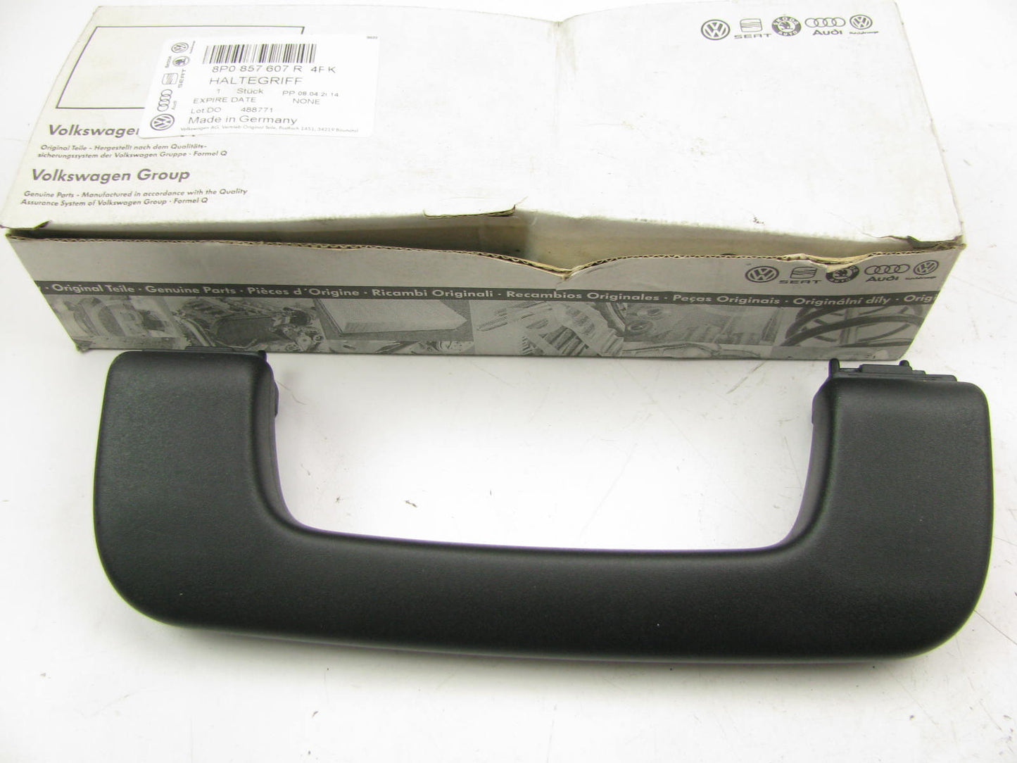 NEW - OEM VW Audi 8P0857607R4PK Front Interior Grab Bar Handle For 2010-2015 Q7