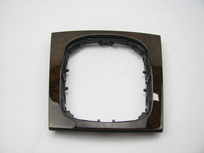 NEW - OEM Walnut Brown Automatic Transmission Shift Cover Plate 2011-13 Audi A3