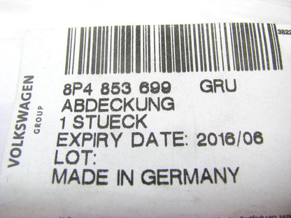 NEW Rear Left Drivers Side Quarter Panel Moulding Trim OEM Audi 8P4853699GRU