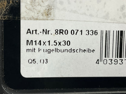 NEW - OEM 8R0071336 Wheel Lock Set W/ Key For Audi