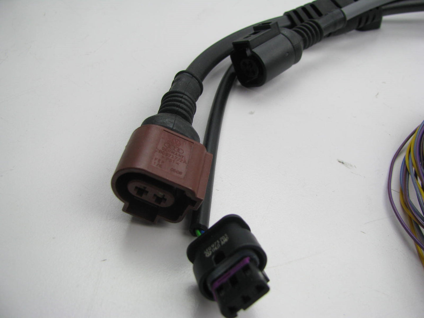 New Rear Left Side ABS Wheel Speed Wire Harness OEM For 14-16 Audi Q5 8R0972253J