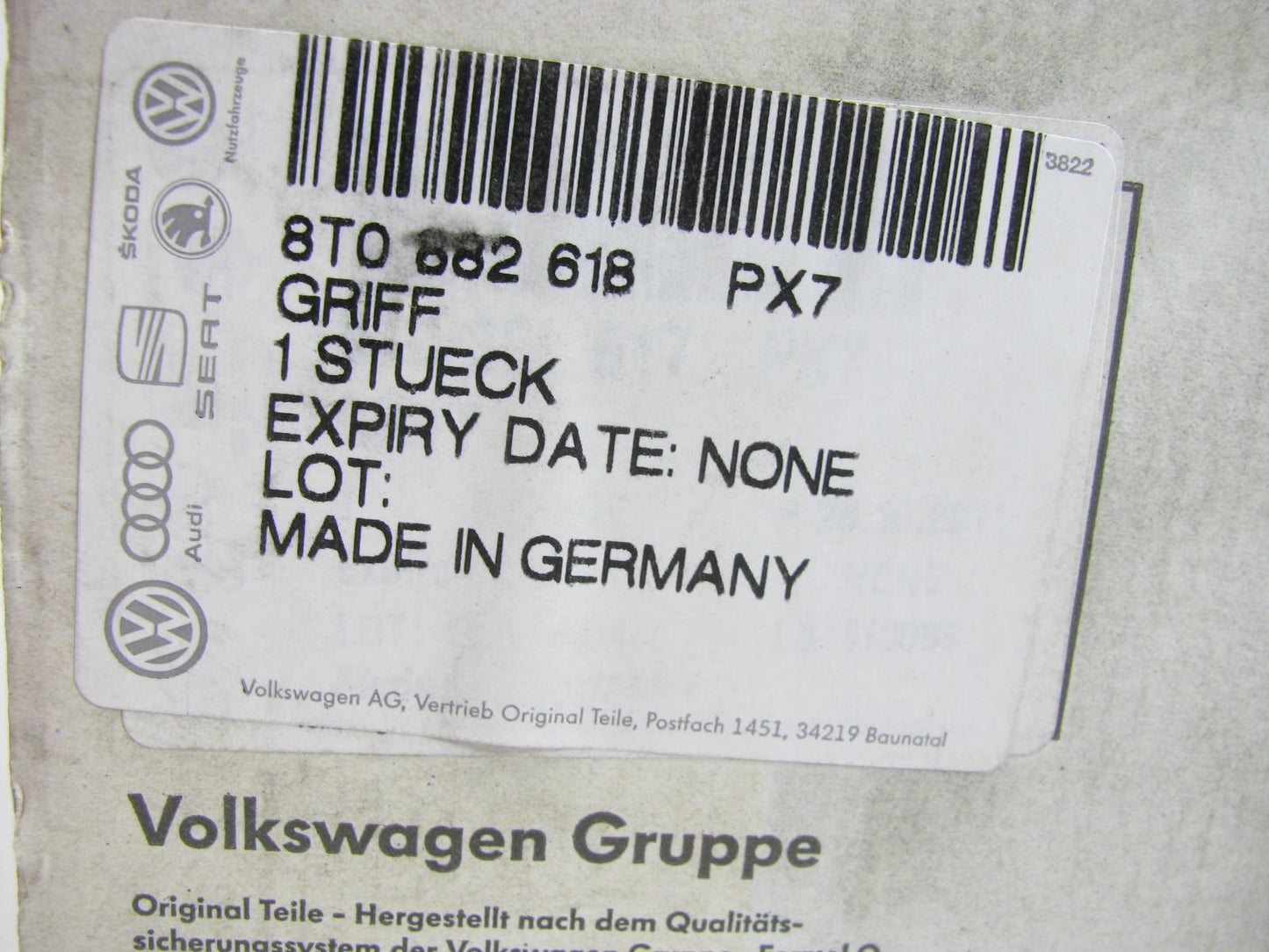Front Right Seat Back Recliner Release Adjust Handle OEM For 12-18 Beetle BEIGE