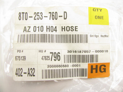 NEW - OEM 8T0253760D Secondary Air Pump Vacuum Hose For 2013 Audi RS5