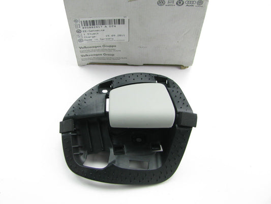 NEW - OEM Front Left Side Seat Latch Release Handle GRAY For 12-16 Audi A5, S5
