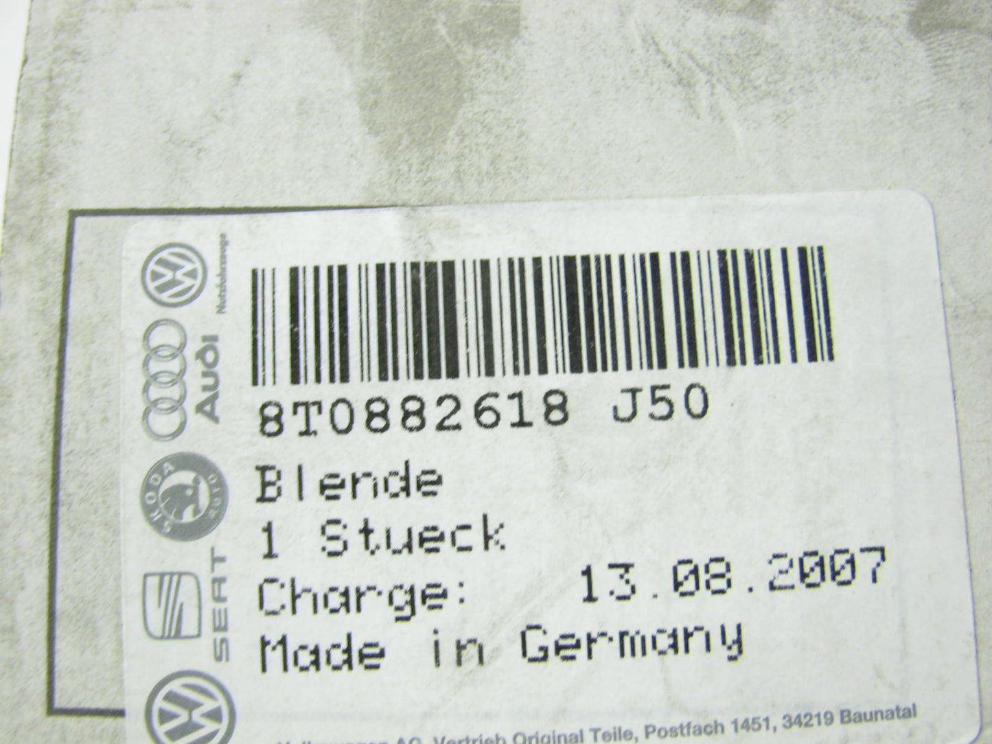 Front Right Seat Back Recliner Release Adjust Handle OEM Audi 8T0882618J50