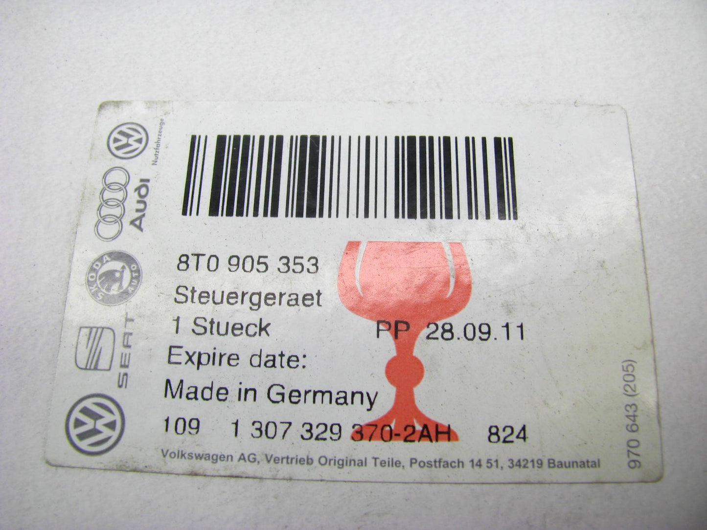 NEW HID High Intensity Discharge Headlight Igniter Circuit Board AUDI 8T0905353