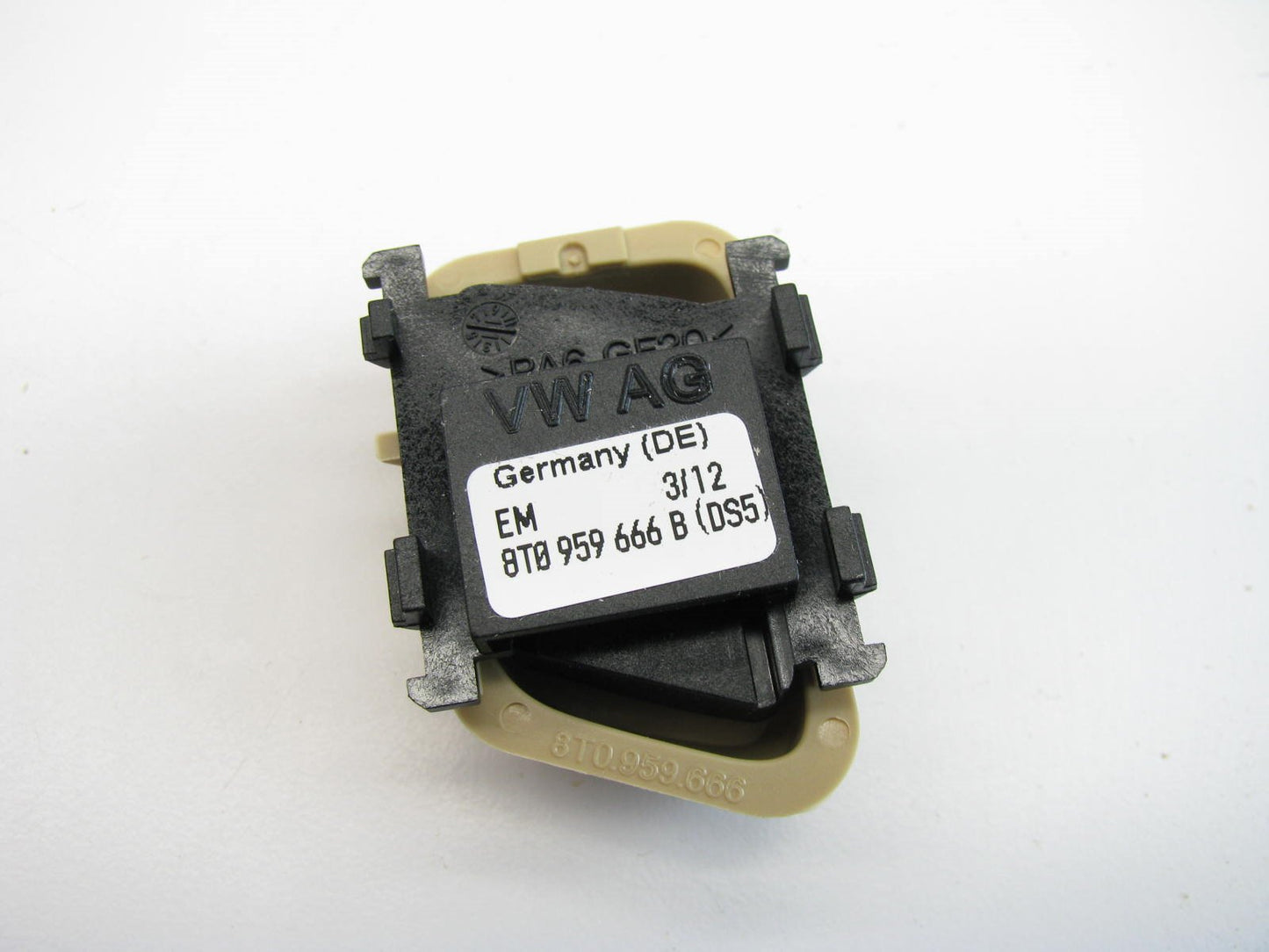 NEW OEM Front Right Side Seat Memory Swich Beige 12-16 Audi A5 Quattro, Audi S5