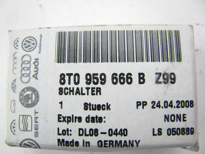 NEW - OEM Front Right Side Power Seat Memory Switch BROWN For Audi 8T0959666BZ99