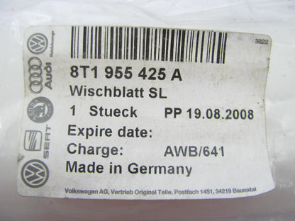 NEW GENUINE OEM VW Audi 8T1955425A Left Windshield Wiper Blade