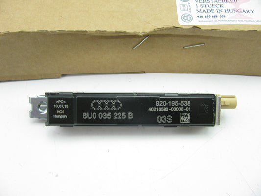 NEW - OEM 8U0035225B Lower Antenna Amplifier For 2015-2018 Audi Q3