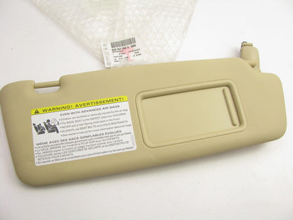 NEW GENUINE OEM Vw Audi 8U0857552DQM6 RIGHT Side Sun Visor Beige