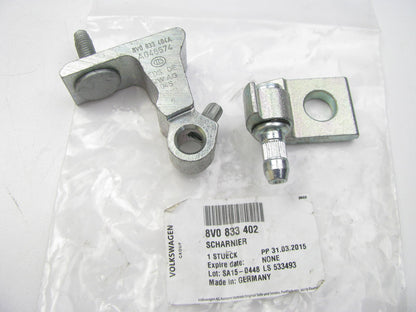 NEW GENUINE OEM Audi 8V0833402 Door Hinge Right Upper - 2015-2016 Audi A3/S3