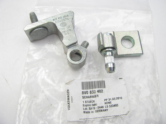 NEW GENUINE OEM Audi 8V0833402 Door Hinge Right Upper - 2015-2016 Audi A3/S3