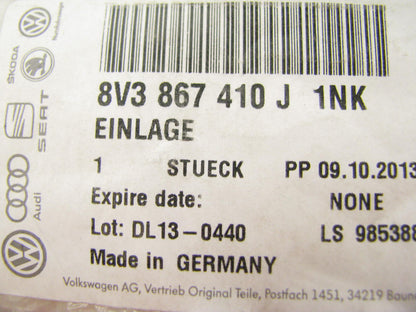 NEW - OEM VW Audi 8V3867410J1NK Right Door Trim Molding 15-17 Audi A3 / Quattro