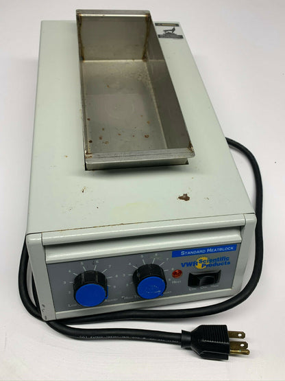 VWR Scientific Standard Heatblock III 13259-034 TESTED Heat Block Dry Bath