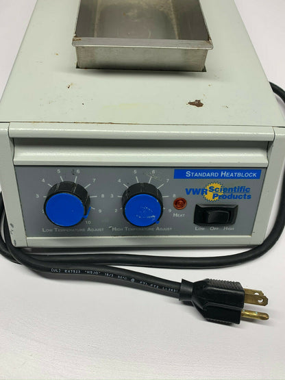 VWR Scientific Standard Heatblock III 13259-034 TESTED Heat Block Dry Bath