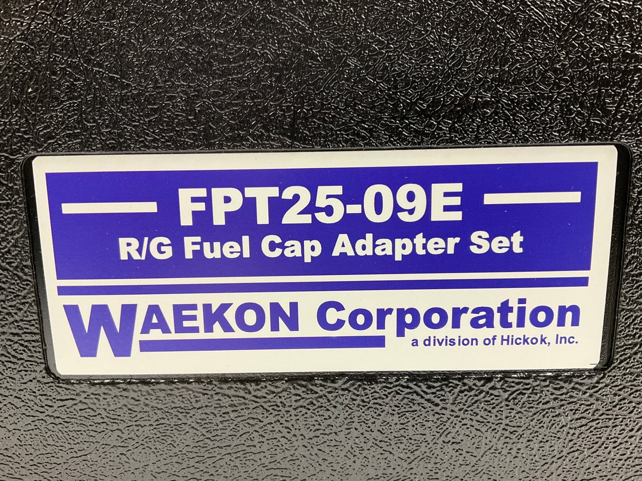 NEW, MISSING FPT25-4, Waekon FPT25-09E Fuel Gas Cap Adapter Master Test Tool Set