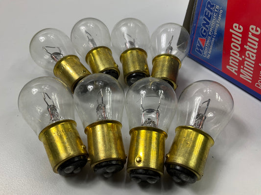 (8) Wagner 1142 Courtesy Luggage Trunk Cargo Compartment Light Bulbs