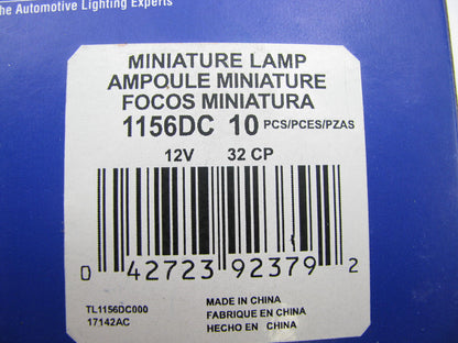 (10) Wagner 1156DC Double Contact Bayonet Style Mini Light Bulbs - 12V