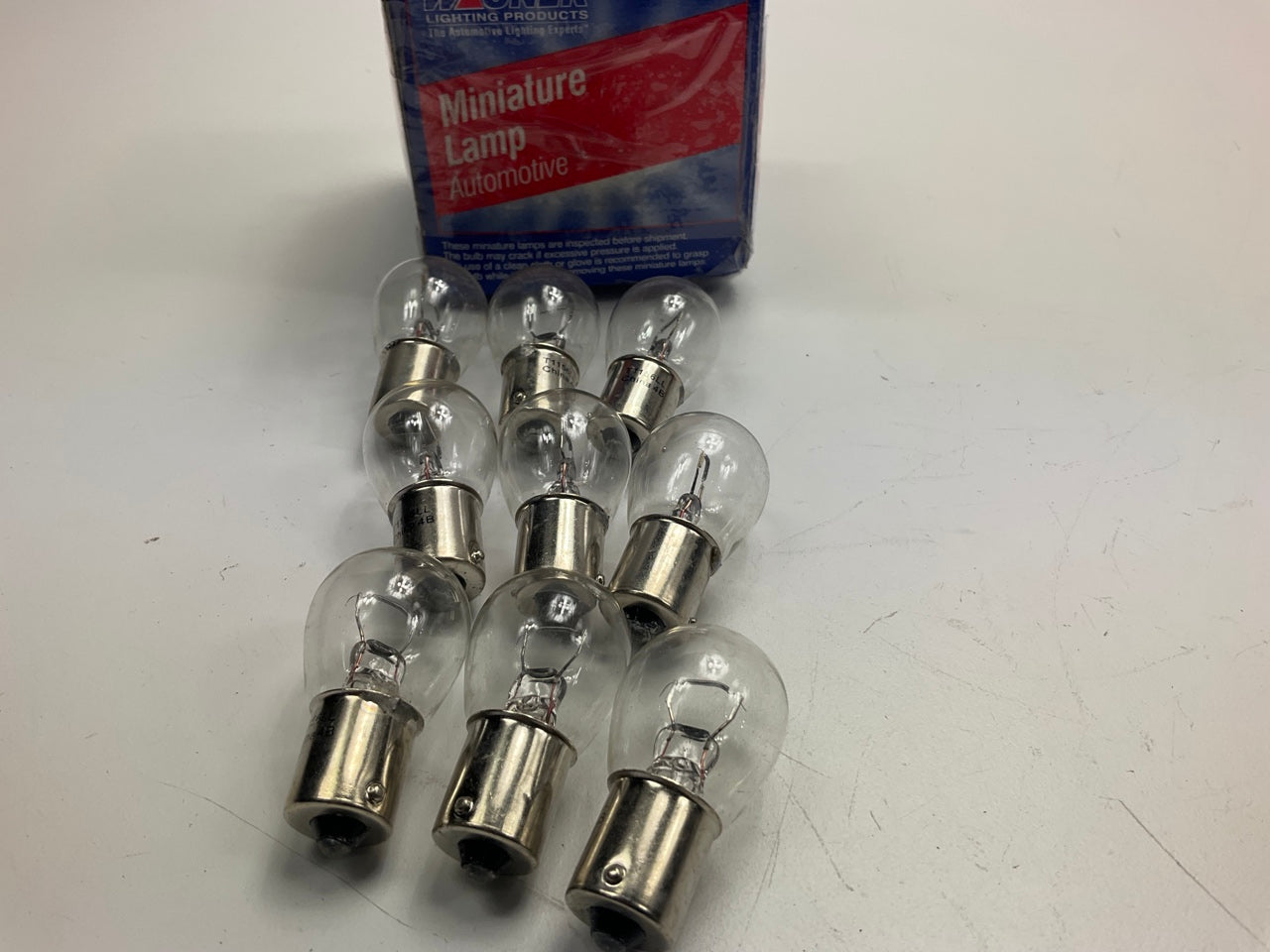 (10) Wagner 1156LL Back Up Miniature Tail Light Bulbs