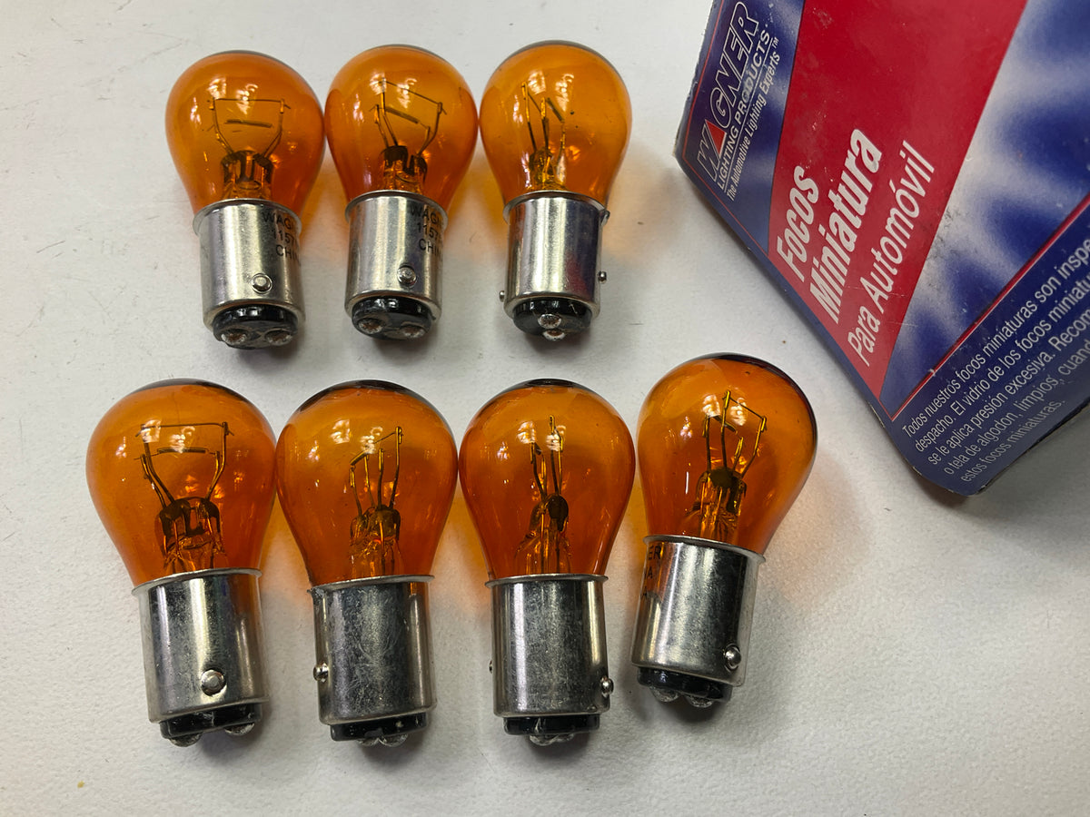 (7) Wagner 1157NA Turn Signal Light Bulb 12V