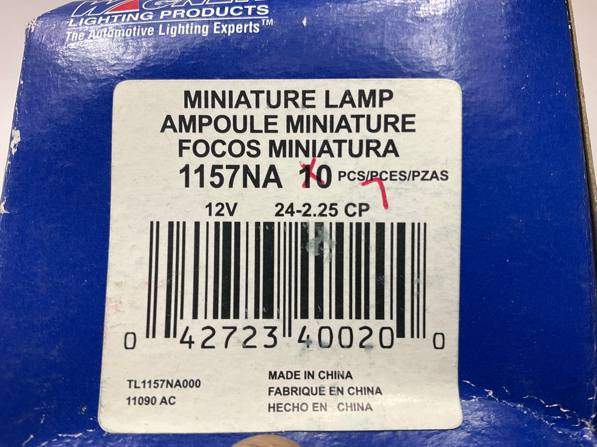 (7) Wagner 1157NA Turn Signal Light Bulb 12V