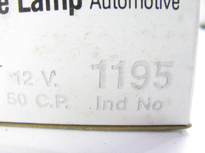 (10) Wagner 1195 Vintage Minature Backup Back Up Light Lamp Bulbs