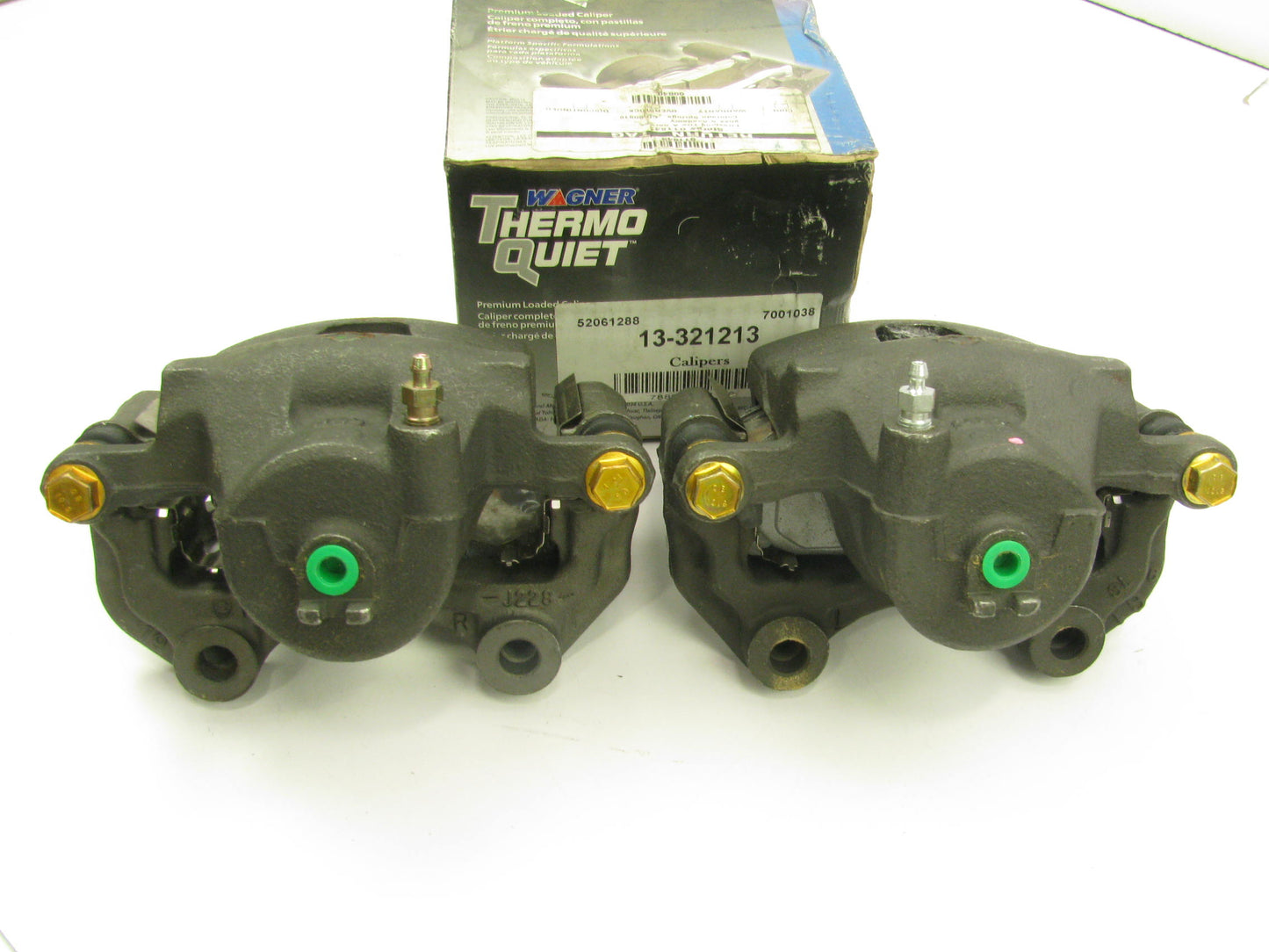 Wagner 13-321213 Remanufactured Disc Brake Caliper Set - Front Left & Right