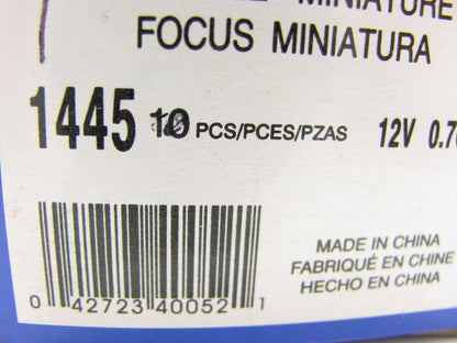 (10) Wagner 1445 Miniature Light Bulb - Miniature Bayonet G-3