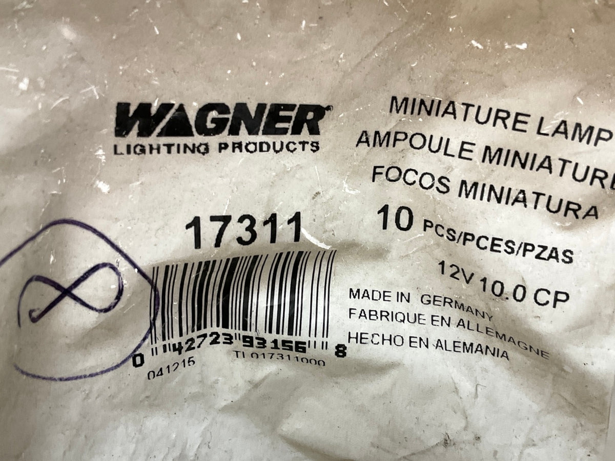 (8) Wagner 17311 Turn Signal Side Marker Light Lamp Bulb