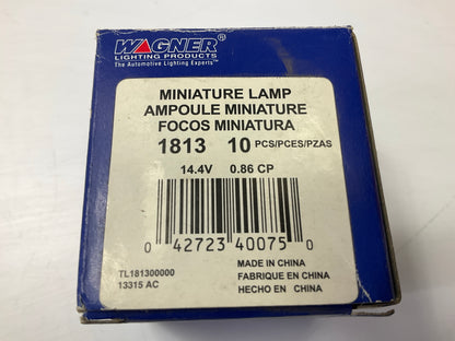 (10) Wagner # 1813 Miniature Light Bulbs