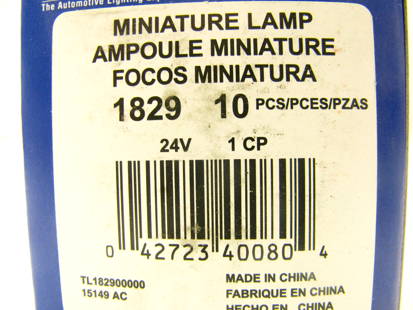 (10) Wagner 1829 Minature Light Lamp Bulb - T-3 1/4 24V 1.96 Watt 1 Candle