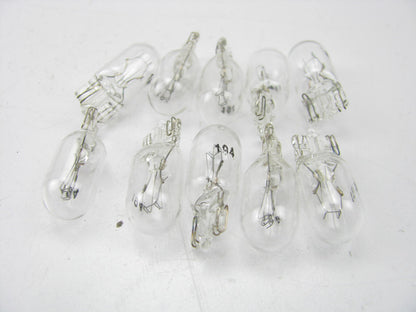 (10 Pcs) Wagner 194 Miniature Light Bulb Lamp Auto Turn Stop Cars Trucks 14 Volt