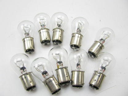 (10) Wagner 198 Miniature Light Bulb - Double Contact Index S-8