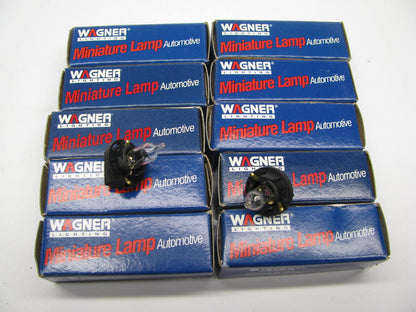 (10) Wagner 2033 Instrument Panel Light Lamp Bulb