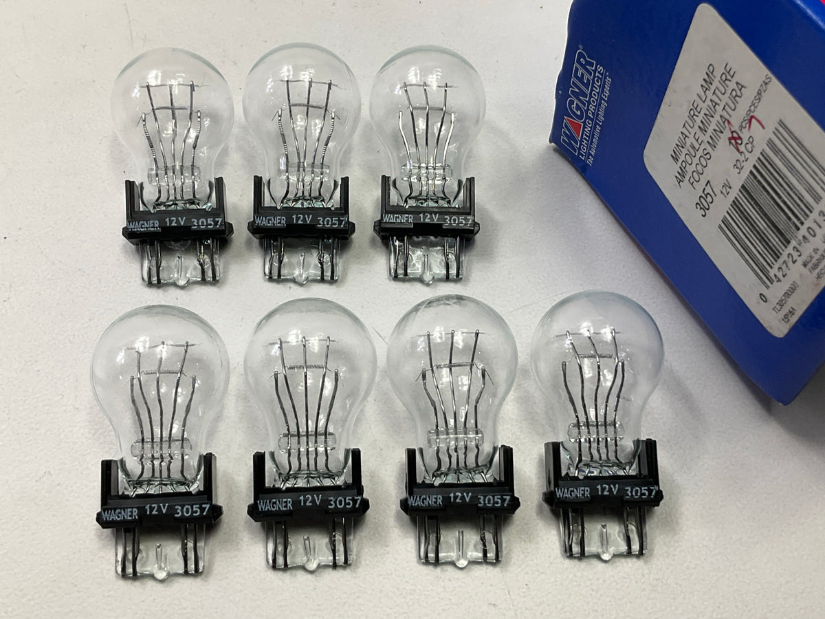 (7) Wagner 3057 Light Bulb 12 V - 32.2 CP