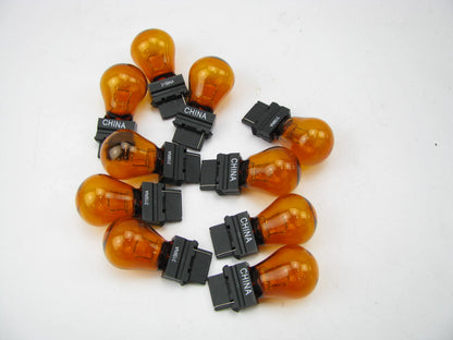 (10) Wagner 3156NA Amber Turn Signal Light Bulbs