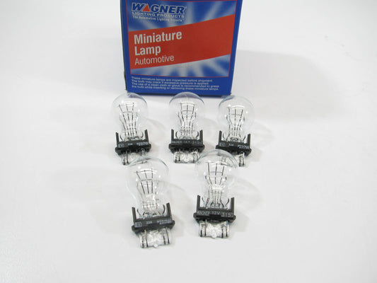 (5) Wagner 3157 Side Marker Light Bulb / Tail Lamp Bulb