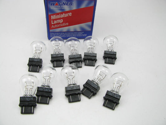(10) Wagner 3157SA Turn Signal Light Lamp Bulbs