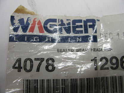 (10) Wagner 4078 Sealed Beam Light Lamp Bulb PAR46 5-3/4'' 50 Watts 6 Volts  6V