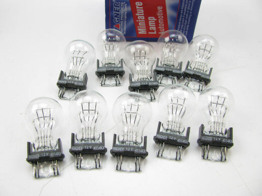 (10) Wagner 4114LL Minature Light Bulb - Double Contact Wedge GT-8