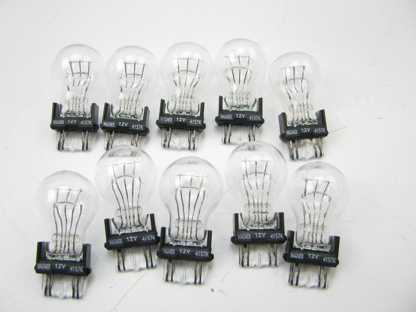 (10) Wagner 4157LL Turn Signal Light Bulb - Miniature Lamp GT-8