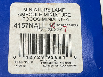 (7) Wagner 4157NALL Amber Turn Signal Light Bulb