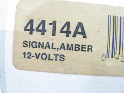 Wagner 4414A Amber Sealed Beam Lamp Light Bulb, PAR36 18 Watt, 12 Volt