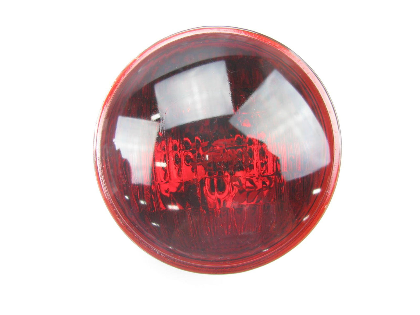 Wagner 4425R Sealed Beam RED Light Lamp Bulb 18W 12.8V  PAR 36 Bulb 4 1/2''