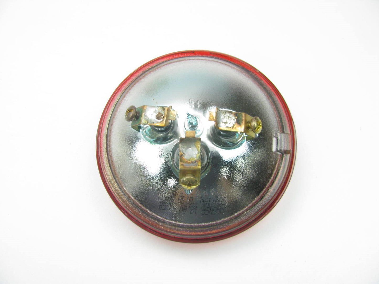 Wagner 4425R Sealed Beam RED Light Lamp Bulb 18W 12.8V  PAR 36 Bulb 4 1/2''