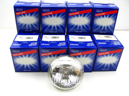 (12) WAGNER 4431 Sealed Beam Lamp Light Bulbs PAR46 5.75'' 45/35 Watt 12.8 Volt