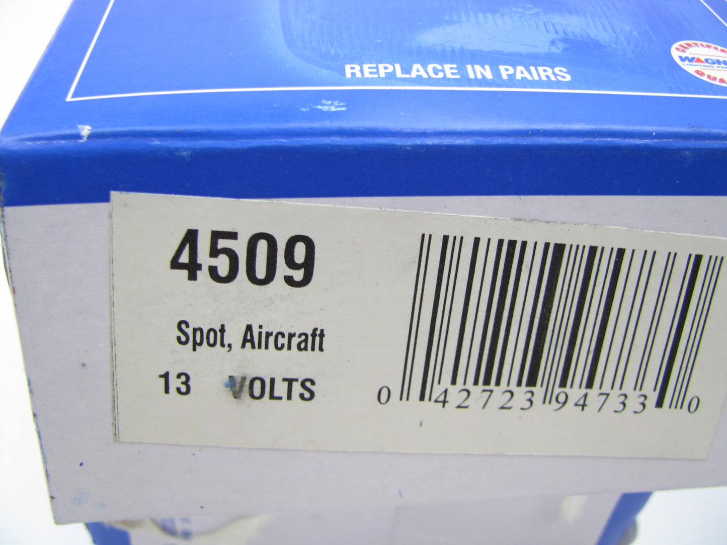 PAR 36 Bulb 4 1/2 (114mm) Dia Sealed Beam Spot Light Bulb Wagner 4509