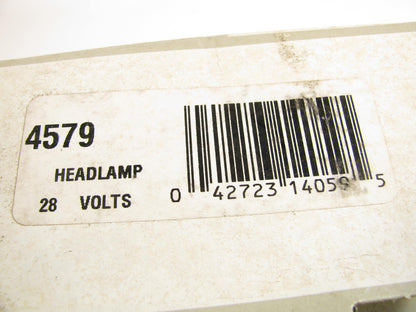 (2) Wagner 4579 Sealed Beam Headlamp Headlight Bulbs 28V 80W PAIR