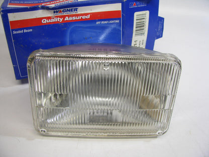 Wagner 4921-1 Sealed Beam Offroad Light Lamp Bulb - 12V 100 Watt 100mm X 165mm